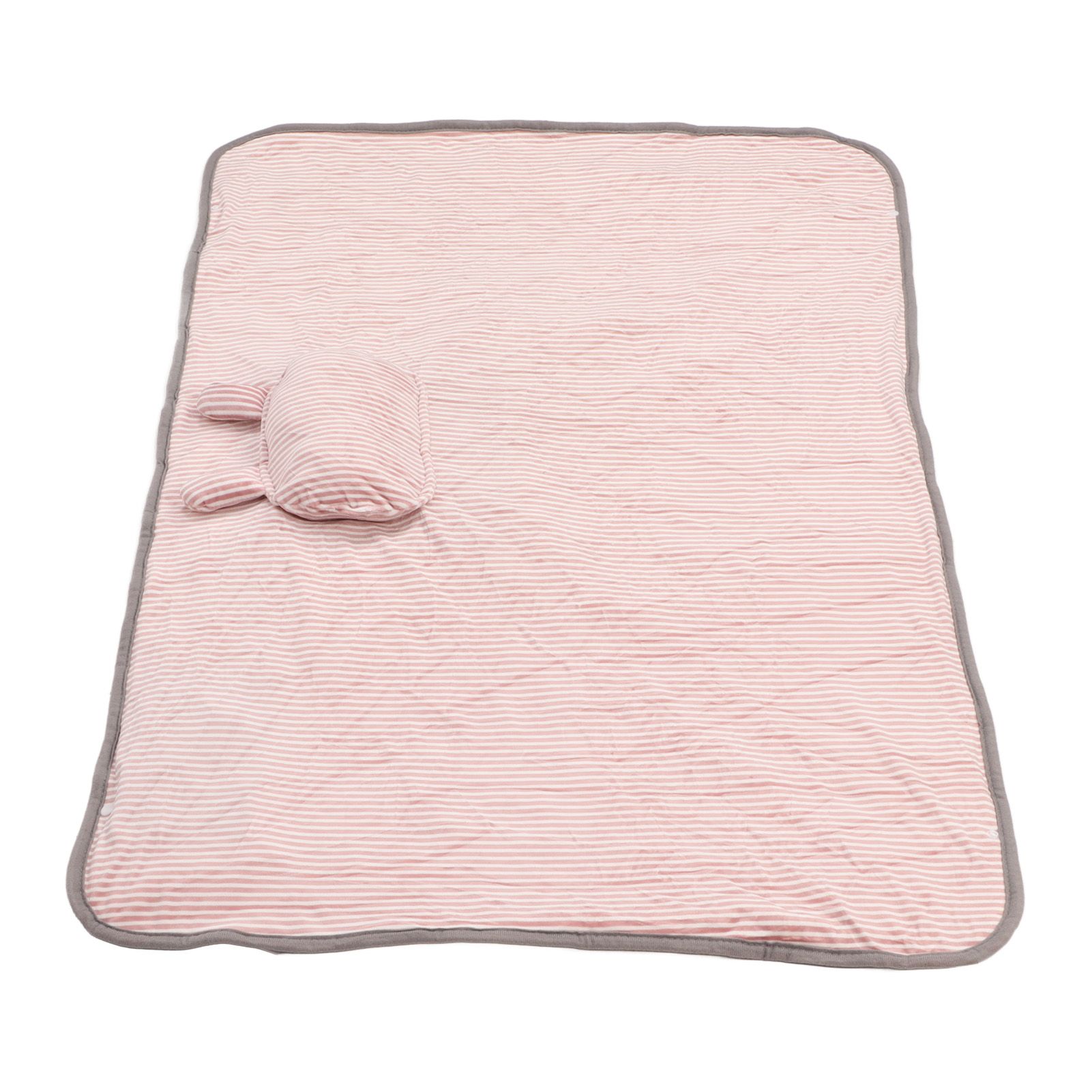 Heating Blanket Electric Warming Soft Washable Heating Shawl Wrap for Shoulder Neck Office Pink Bunny - Image 3