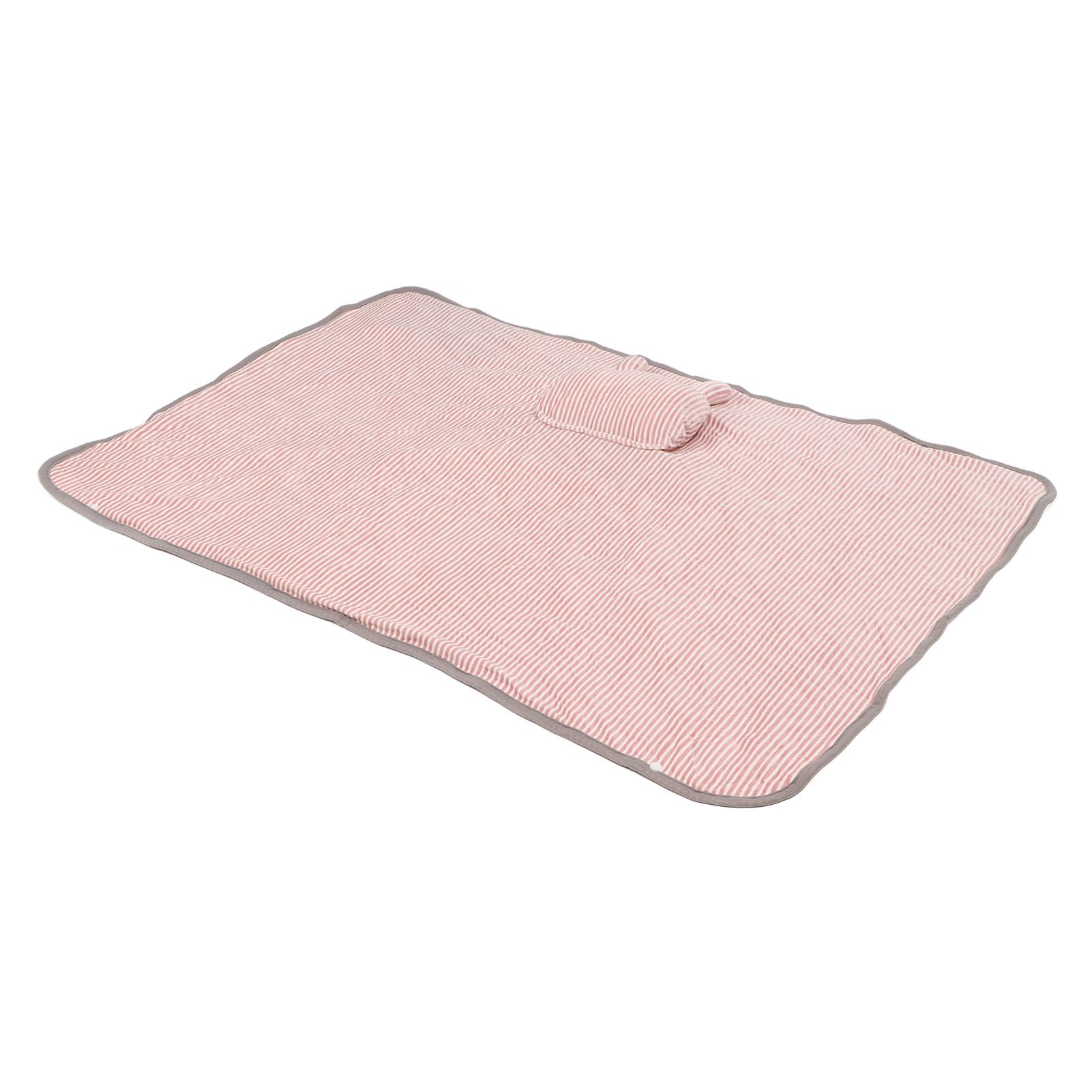 Heating Blanket Electric Warming Soft Washable Heating Shawl Wrap for Shoulder Neck Office Pink Bunny - Image 7
