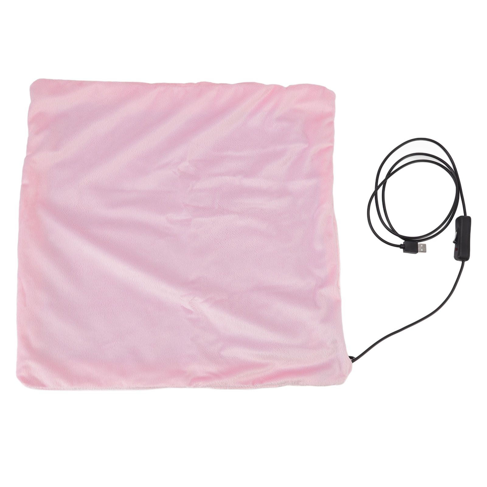 Electric Blanket USB Power Supply Low Voltage Heating Blanket Home Electric Warming Pad Pink - Image 1