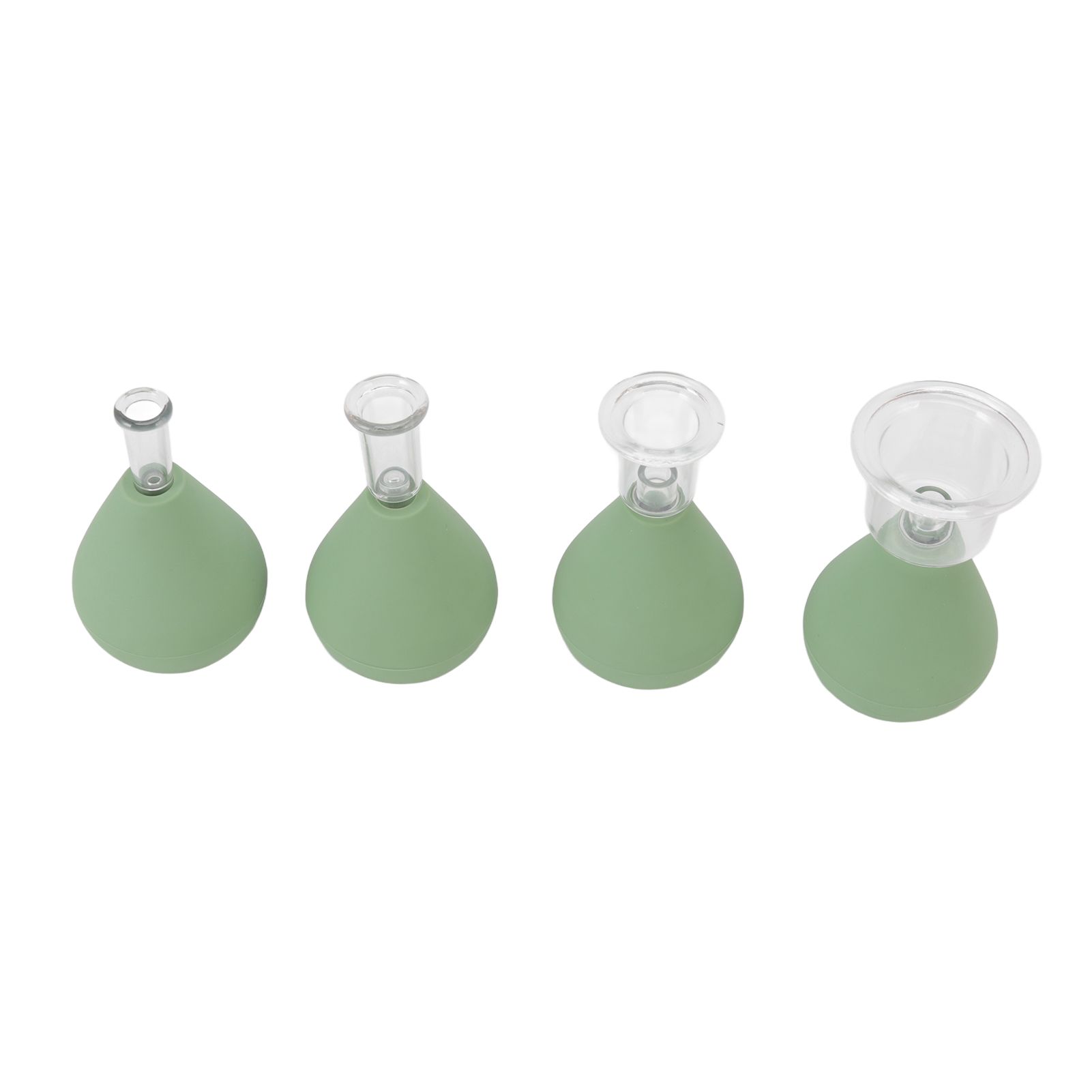 4Pcs Facial Cupping Therapy Set Help Sleep Tighten Skin Reduce Fine Lines Face Vacuum Suction Cup for Home Beauty Salon - Image 3