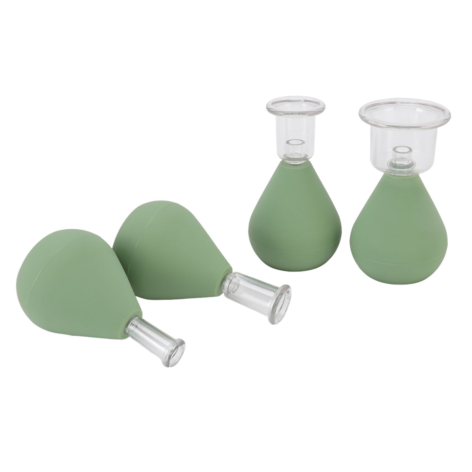 4Pcs Facial Cupping Therapy Set Help Sleep Tighten Skin Reduce Fine Lines Face Vacuum Suction Cup for Home Beauty Salon - Image 6