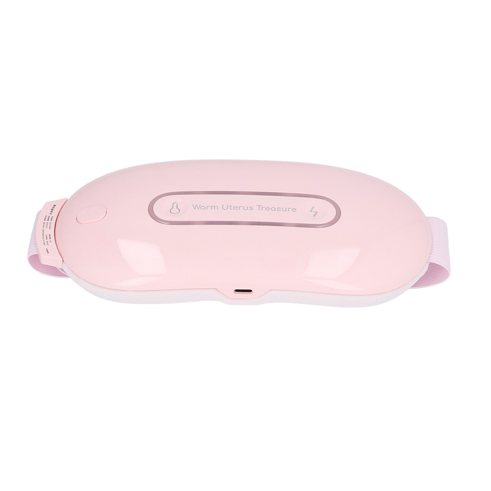 Electric Menstrual Heating Belt 3 Gears Fast Heating Intelligent Massage Electric Waist Belt for Women Pink - Image 3