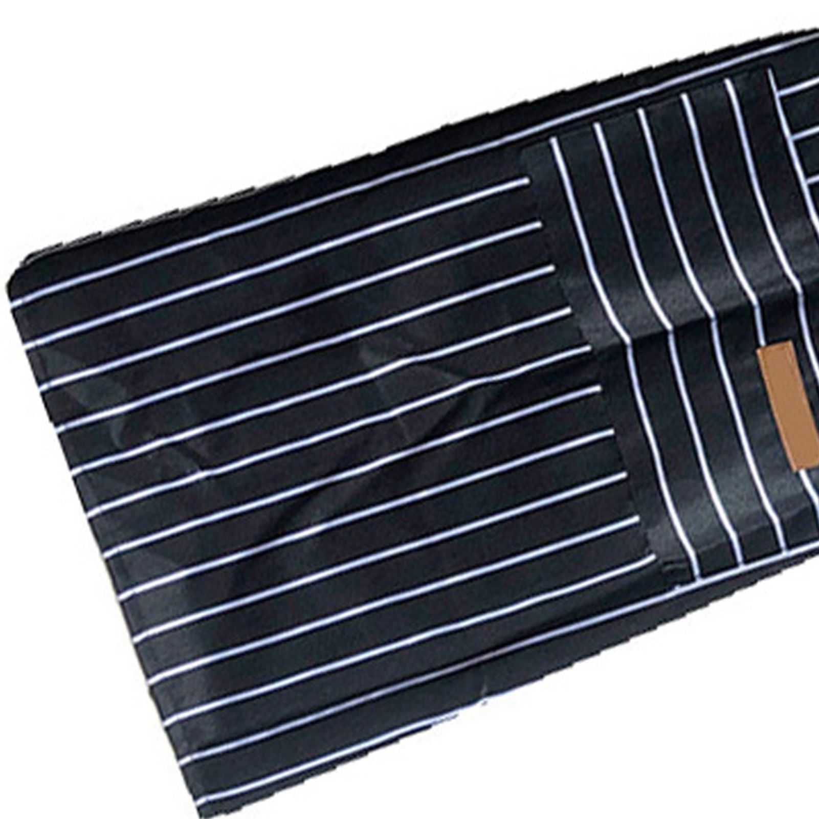 2 Pcs Kitchen Cooking Apron with 2 Pockets Adjustable Bib Chef Apron for Men Women Black Strip - Image 8