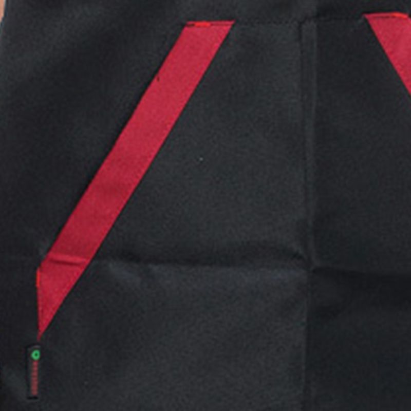 2pcs Chef Waist Apron Soft Moisture Absorbent Breathable Polyester Men's Half Apron with Pockets for Hotel Restaurant Bar Black - Image 5