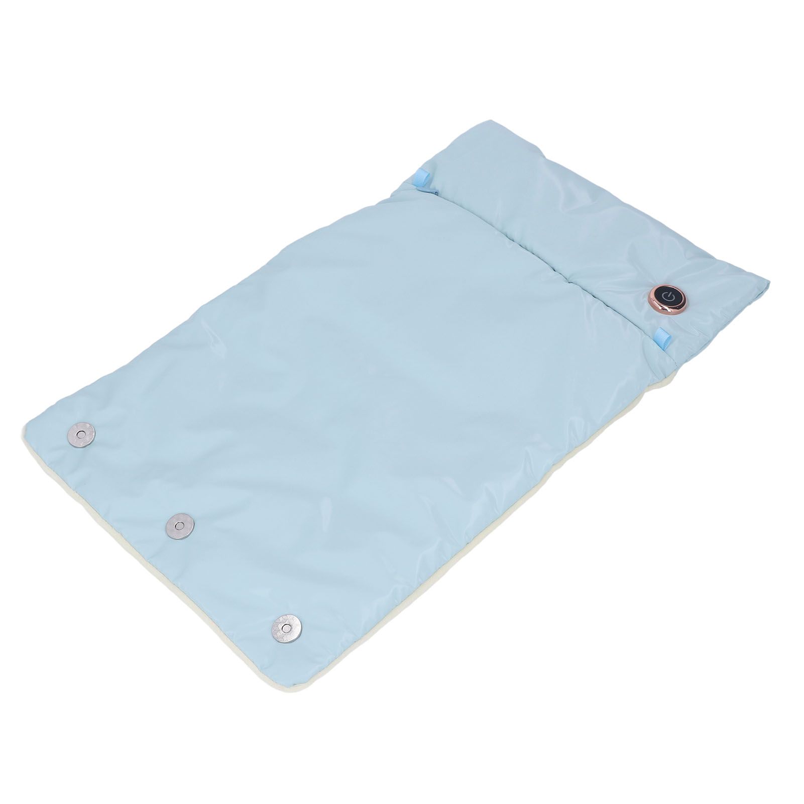Office Hand Electric Heated Warming Bag USB Lightweight Portable Fashionable Home Heating Hand Muff Blue - Image 3