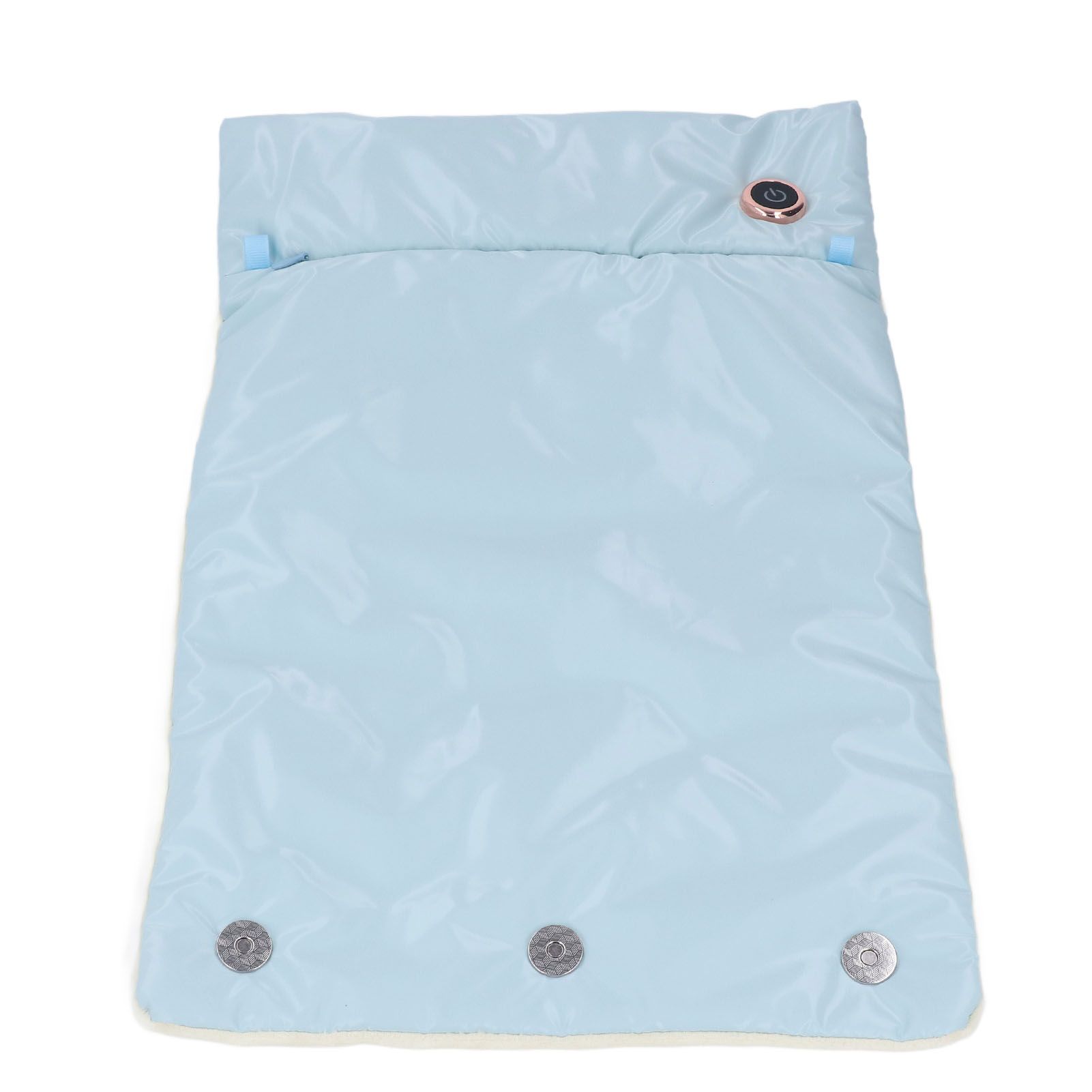 Office Hand Electric Heated Warming Bag USB Lightweight Portable Fashionable Home Heating Hand Muff Blue - Image 4