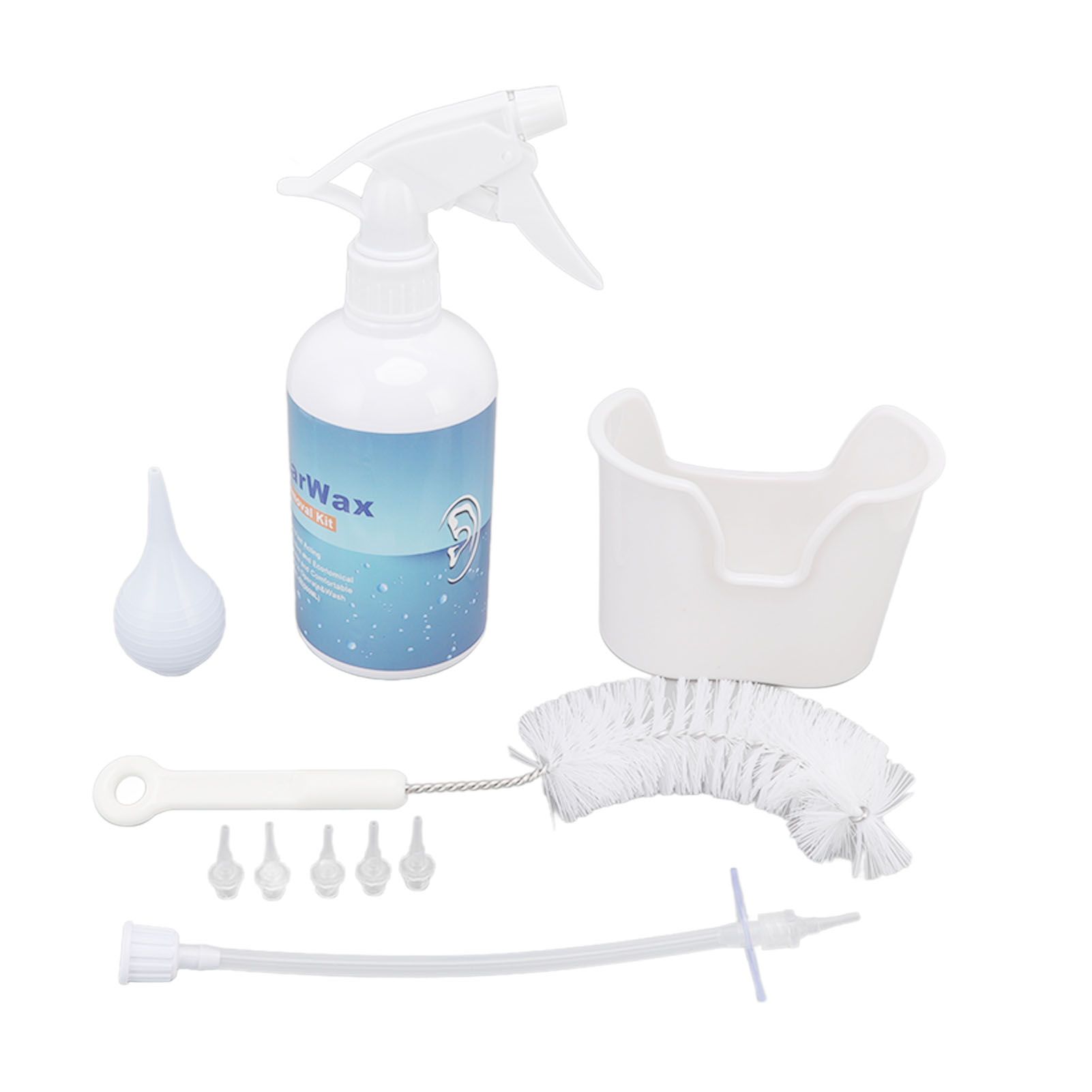 Ear Cleaning Kits 500ml Professional Ear Washer Irrigation Flushing Kit Ear Wax Removal Tool for Home Use - Image 2