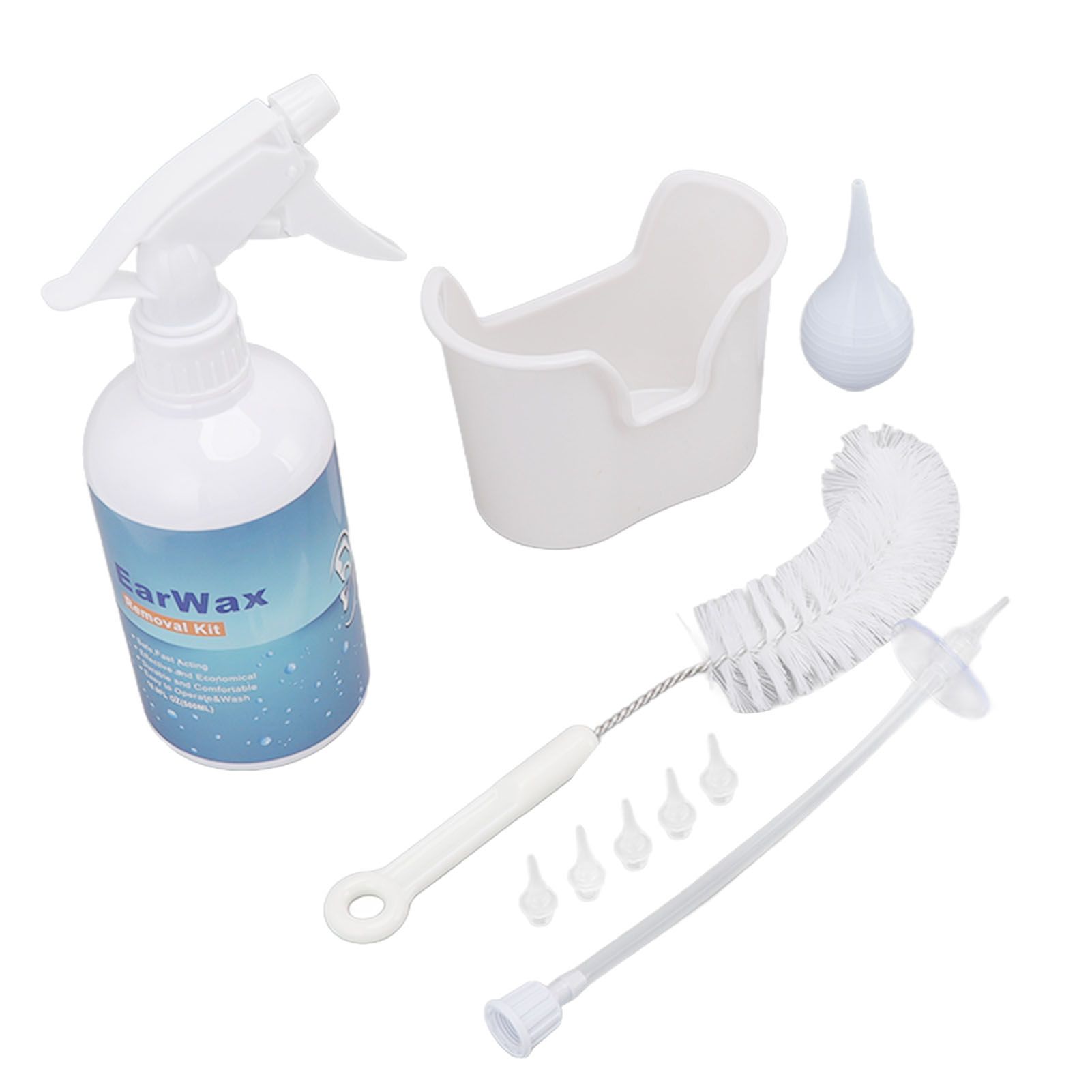 Ear Cleaning Kits 500ml Professional Ear Washer Irrigation Flushing Kit Ear Wax Removal Tool for Home Use - Image 7