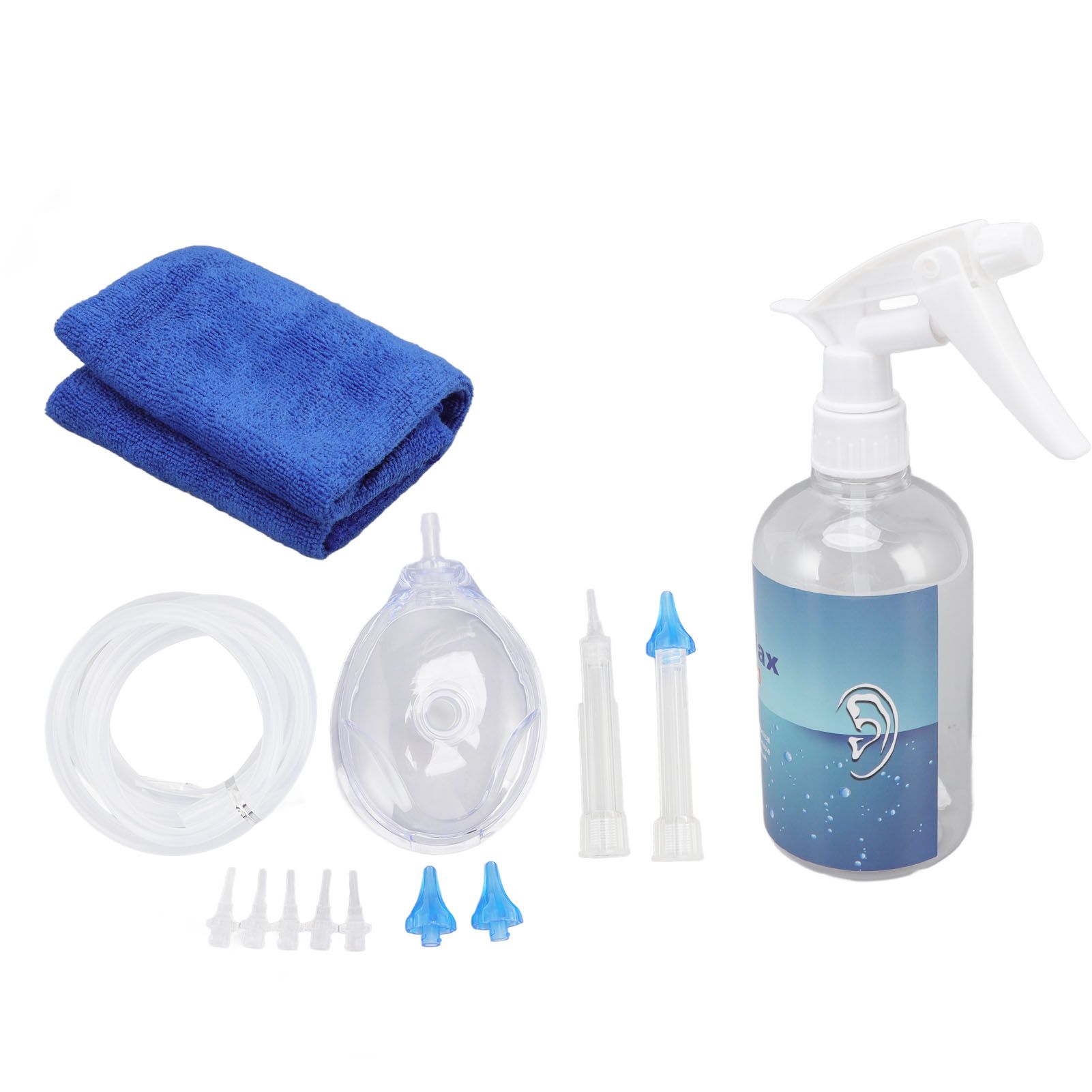 Ear Cleaning Kits 500ml Ear Washer Spray Bottle System with Professional Ear Muff Ear Wax Removal Tool for Home - Image 8