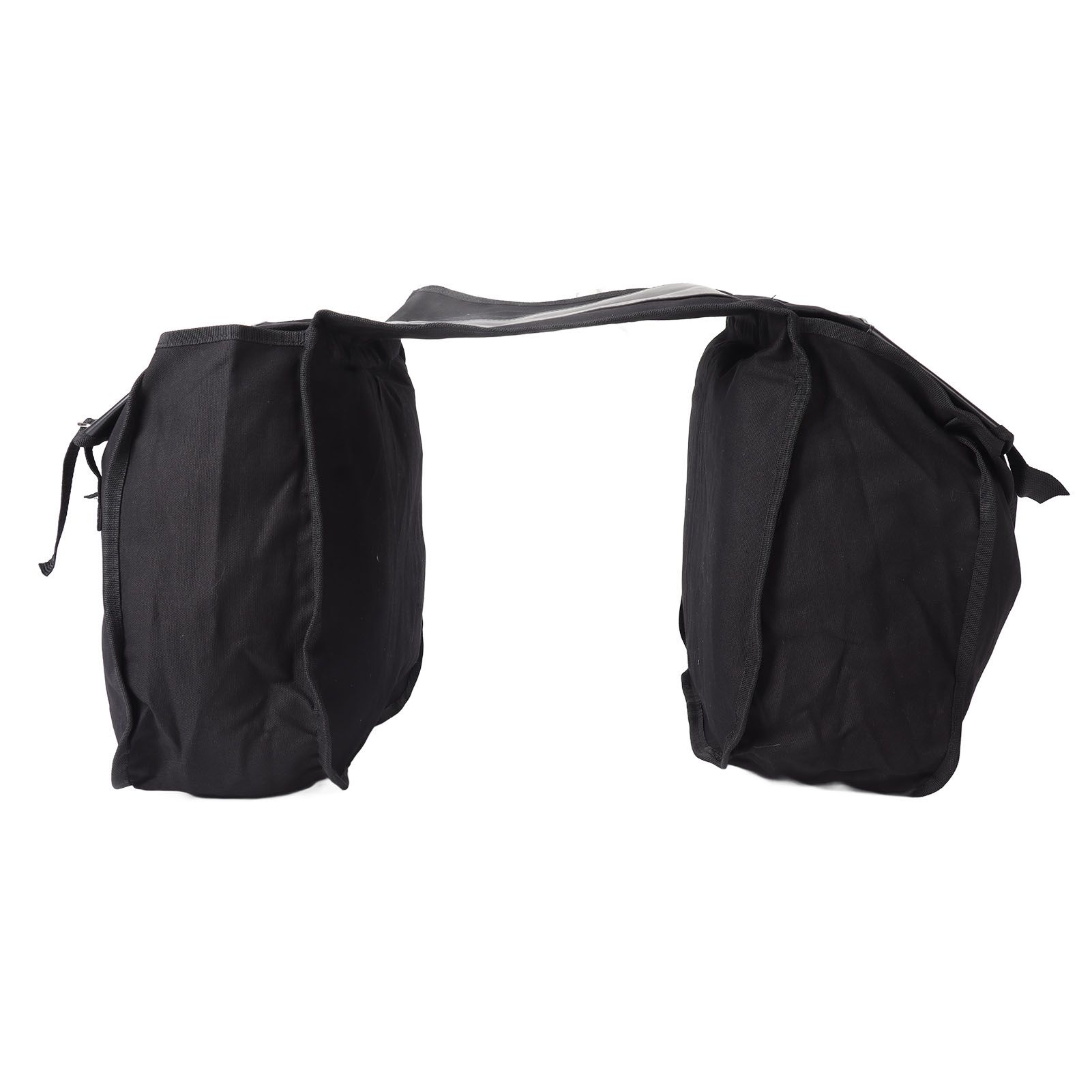 Bike Rear Seat Carrier Pack Portable Large Capacity Bicycle Rear Seat Bag for Outdoor Black - Image 5