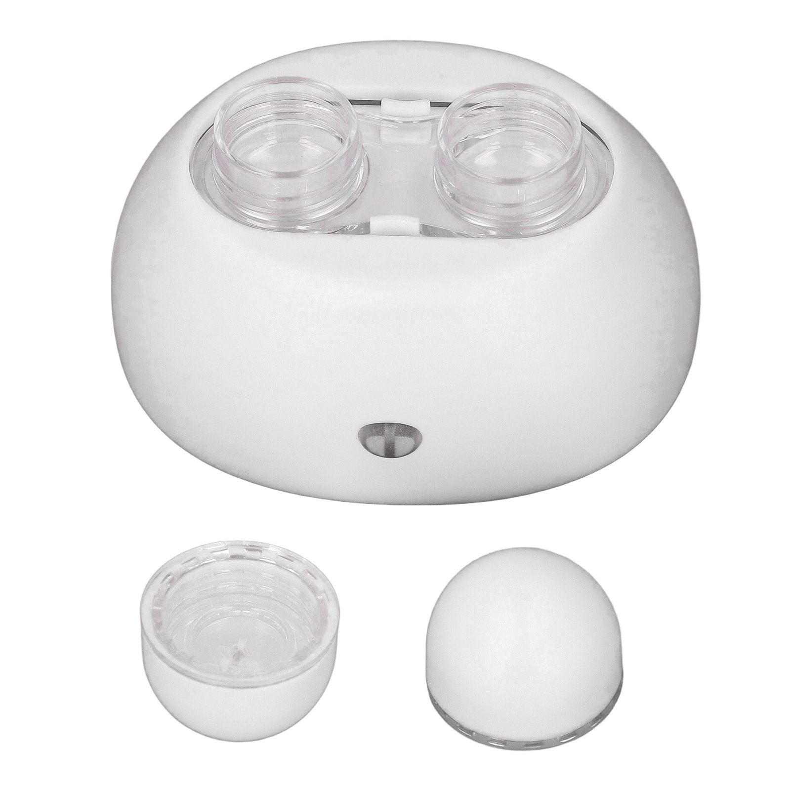 Contact Lens Cleaner Machine Automatic Portable Ultrasonic Contact Lens Cleaning Tool for Home White - Image 8