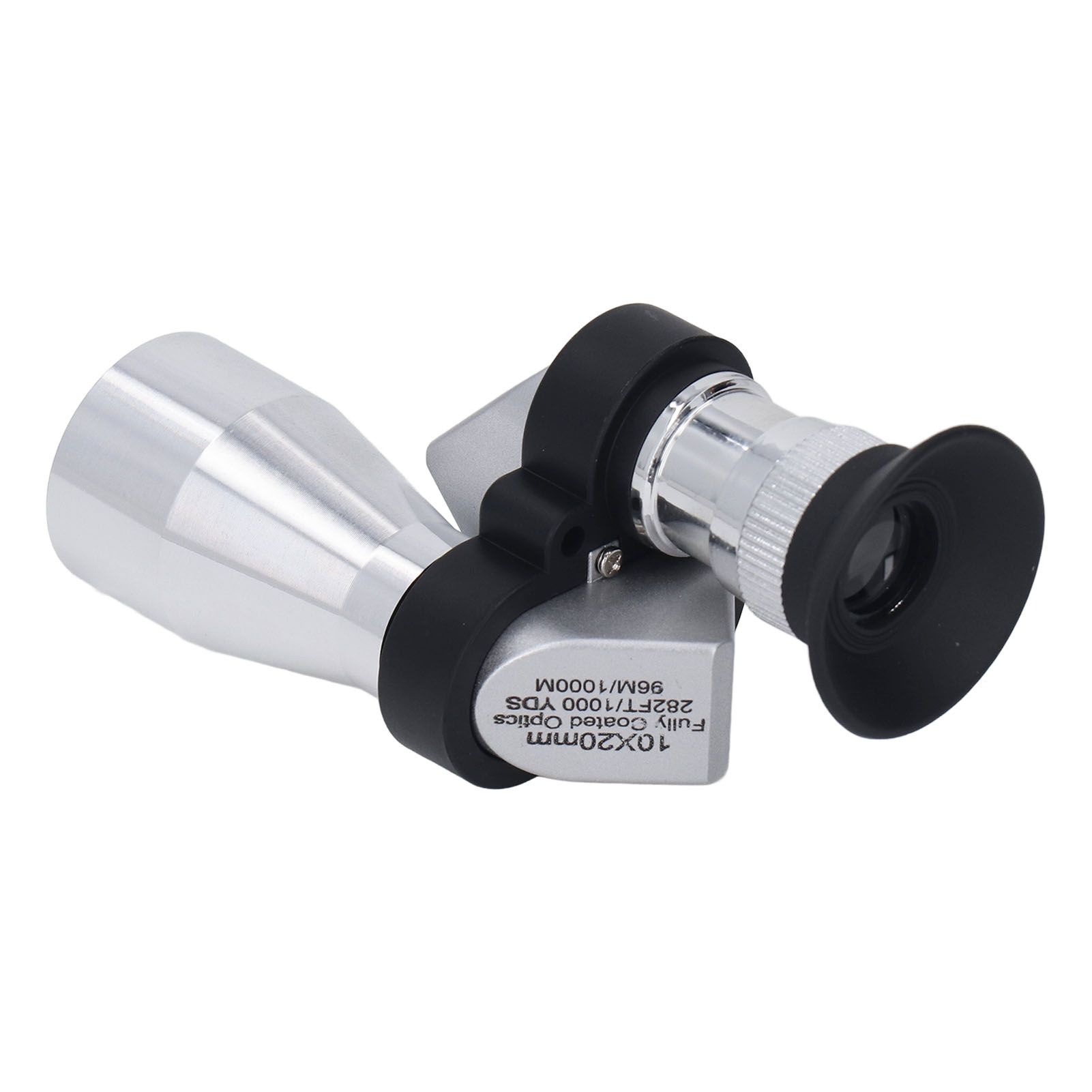 20mm Mini Portable Monocular Aluminium Alloy Wearproof Drop Resistant Waterproof Monocular Telescope with Phone Bracket - Image 3