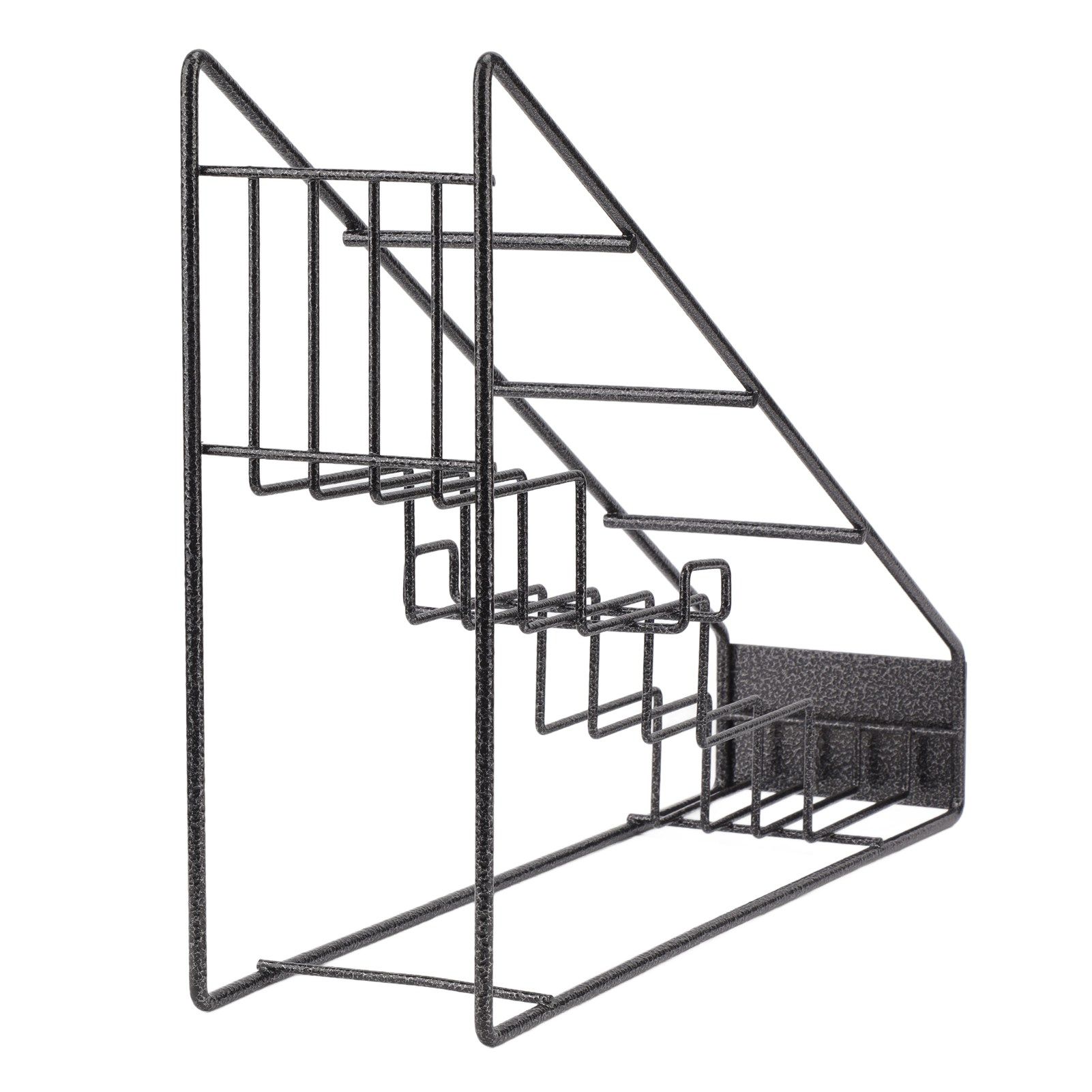 Wire Bottle Holder 4 Compartments Stainless Steel Syrup Bottle Holder Stable Coffee Spice Rack Shelf for Kitchen - Image 6