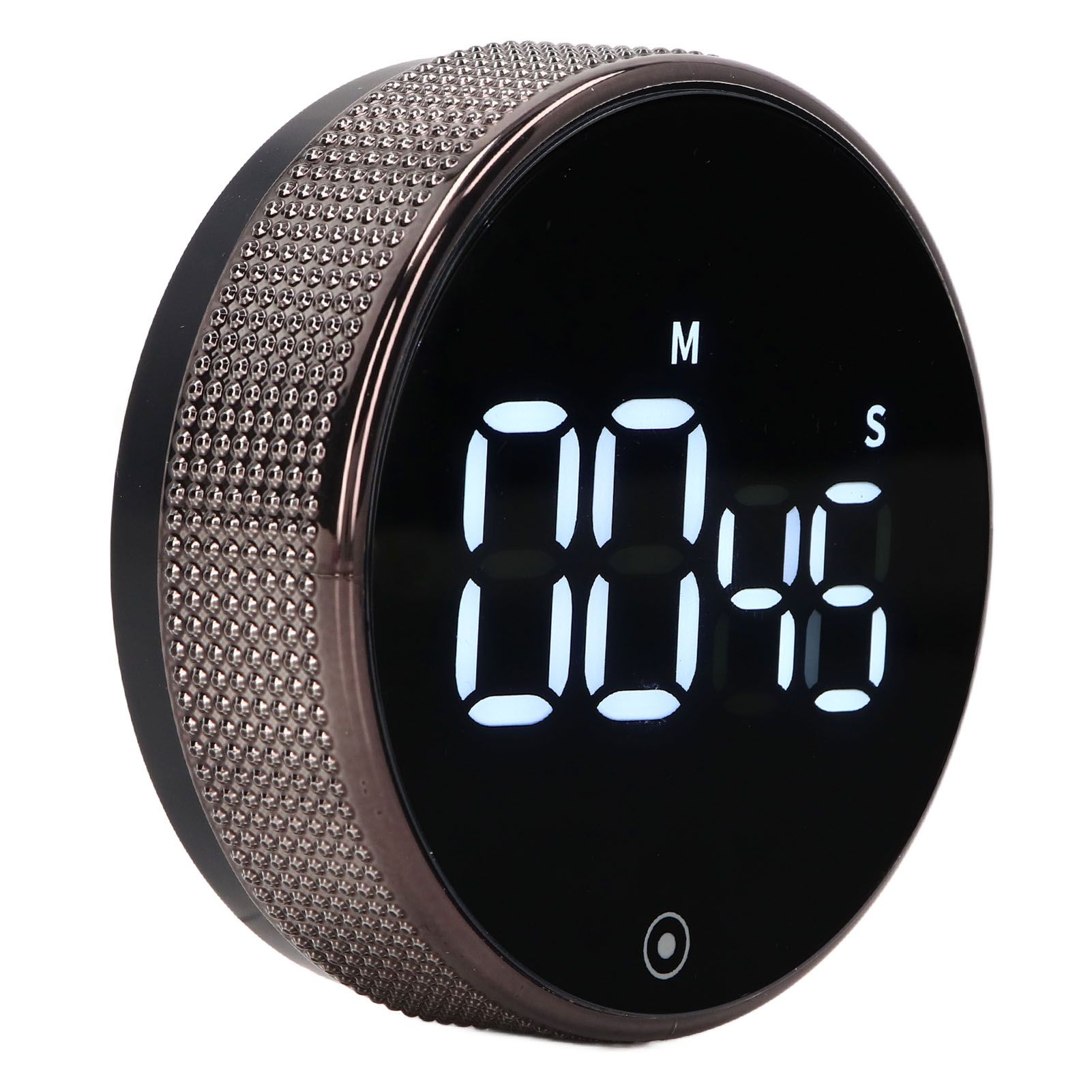 Kitchen Timer Rotating Silent Magnetic Suction Kids Study Timer LED Countdown Timer Black - Image 5