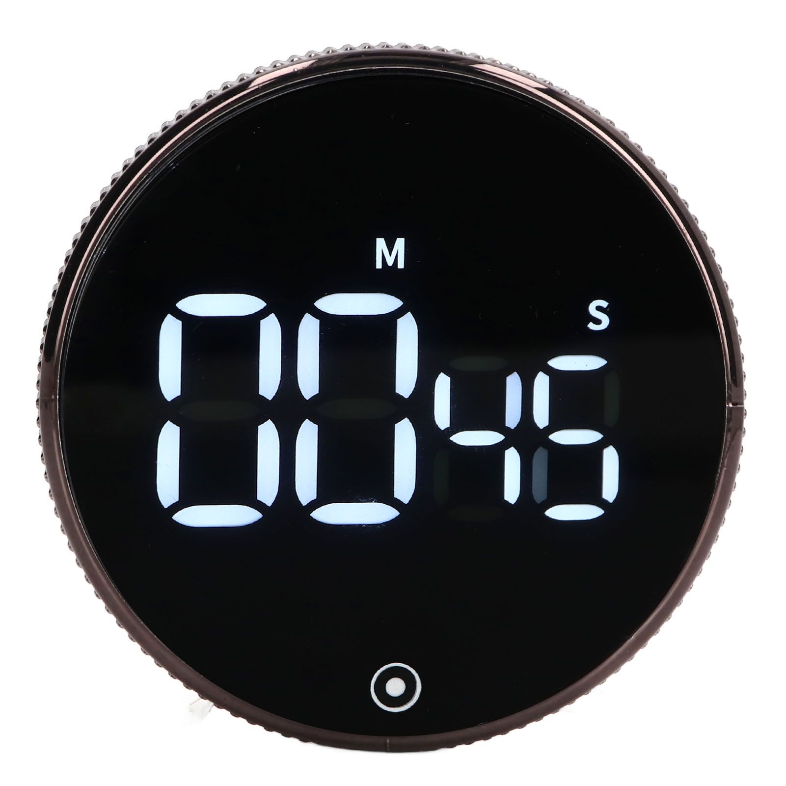 Kitchen Timer Rotating Silent Magnetic Suction Kids Study Timer LED Countdown Timer Black - Image 7