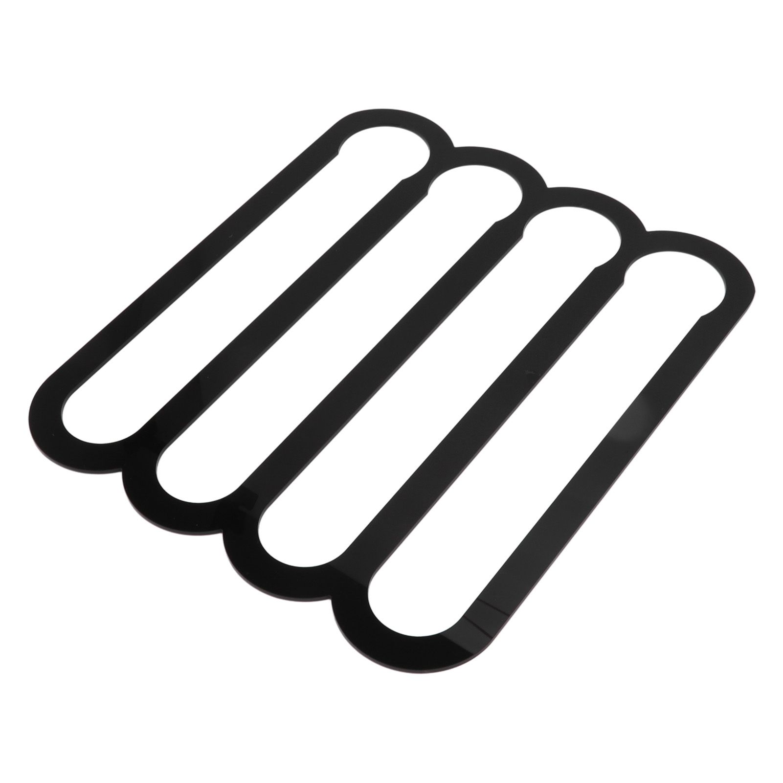 Wall Capsule Holder Compatible For VertuoLine Capsule Pods Vertically Horizontally Mounted Coffee Capsule Rack Storage Black - Image 2