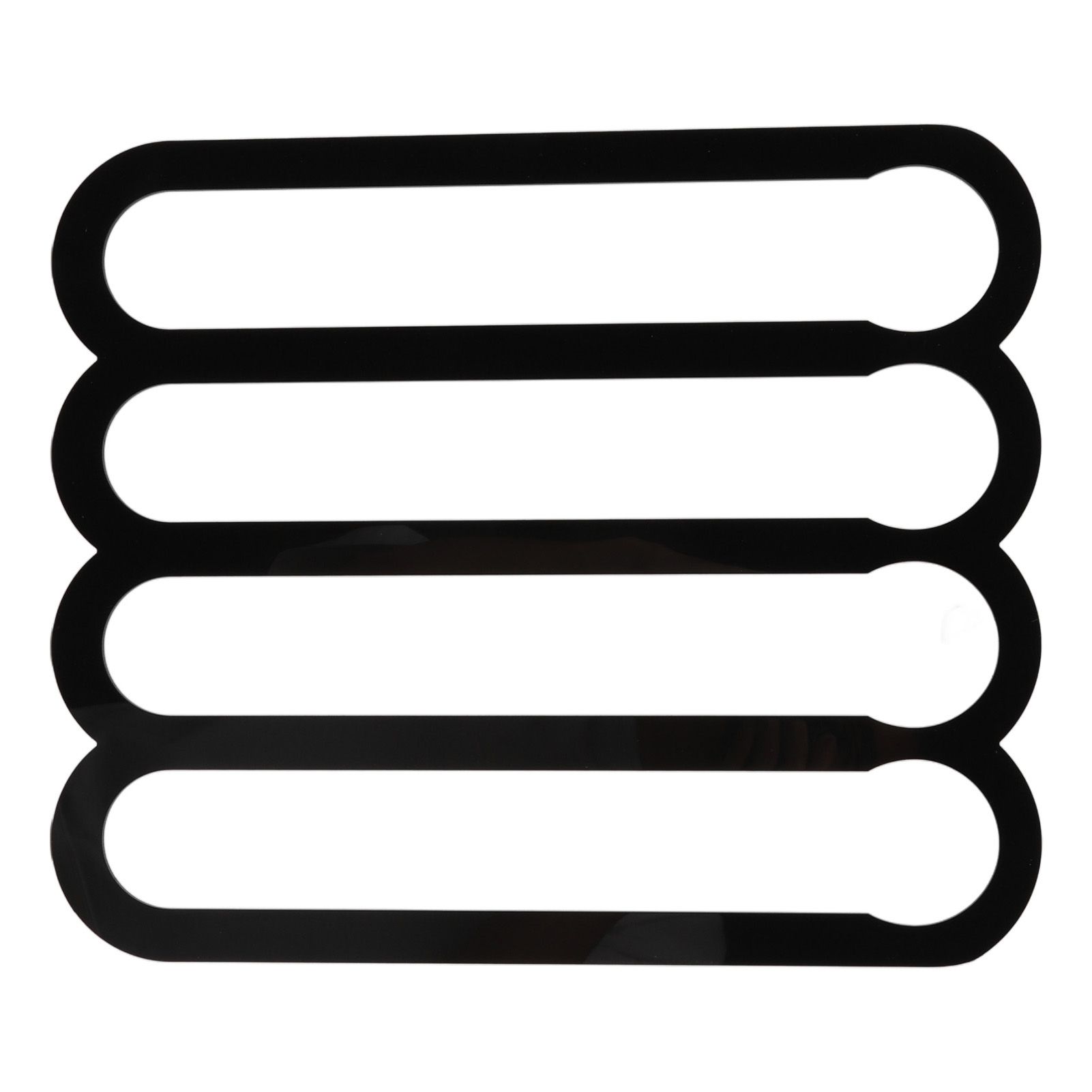 Wall Capsule Holder Compatible For VertuoLine Capsule Pods Vertically Horizontally Mounted Coffee Capsule Rack Storage Black - Image 8
