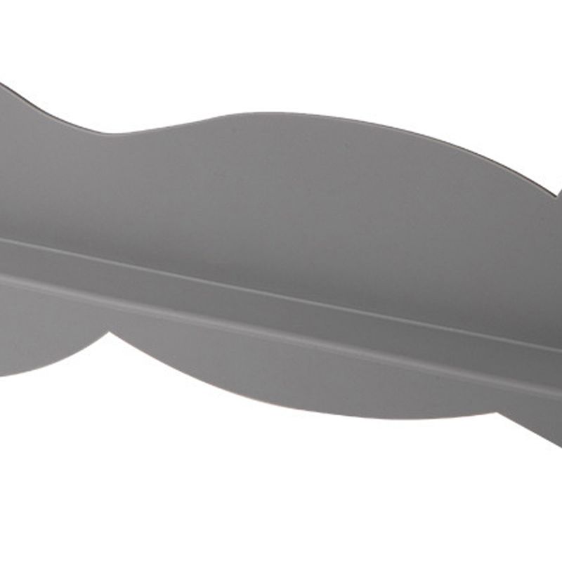 Kitchen Sink Water Splashing Guard Silicone Water Splatter Guard with Suction Cup for Dishes Washing Grey Bear - Image 4