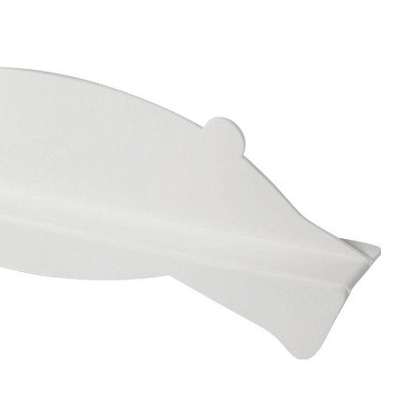 Kitchen Sink Water Splashing Guard Silicone Water Splatter Guard with Suction Cup for Dishes Washing White Bear - Image 3