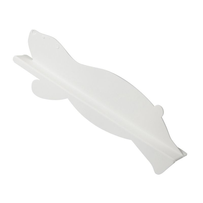 Kitchen Sink Water Splashing Guard Silicone Water Splatter Guard with Suction Cup for Dishes Washing White Bear - Image 5