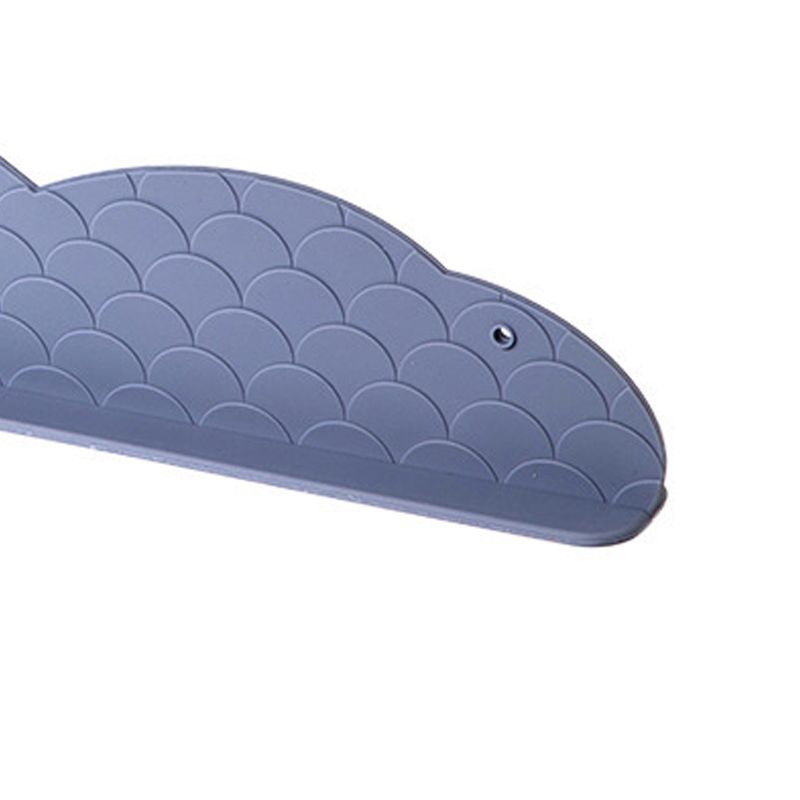 Kitchen Sink Water Splashing Guard Silicone Water Splatter Guard with Suction Cup for Dishes Washing Upgraded Blue Purple - Image 3