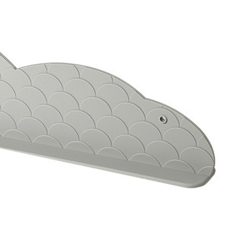Kitchen Sink Water Splashing Guard Silicone Water Splatter Guard with Suction Cup for Dishes Washing Upgrade Light Gray - Image 3