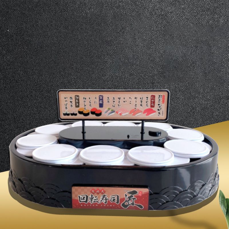 Rotating Cupcakes Machine Automatic Rotating Display Table Swing Tray for Kids Birthday Party Gifts Sushi - Image 2