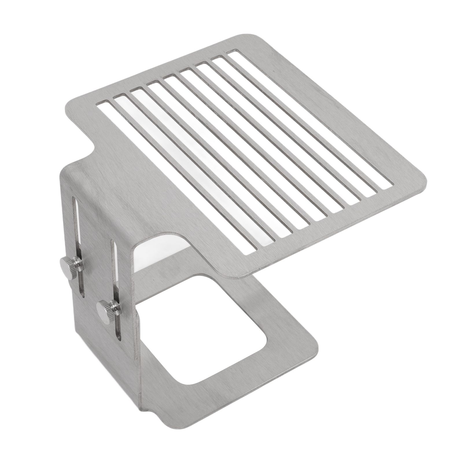 Coffee Machine Scale Rack Stainless Steel Height Adjustable Strong Weighing Rack Silver - Image 2
