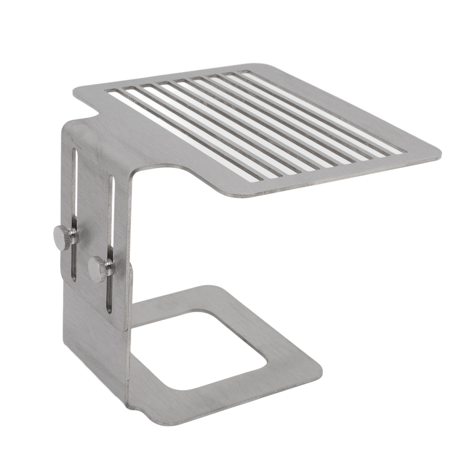 Coffee Machine Scale Rack Stainless Steel Height Adjustable Strong Weighing Rack Silver - Image 3