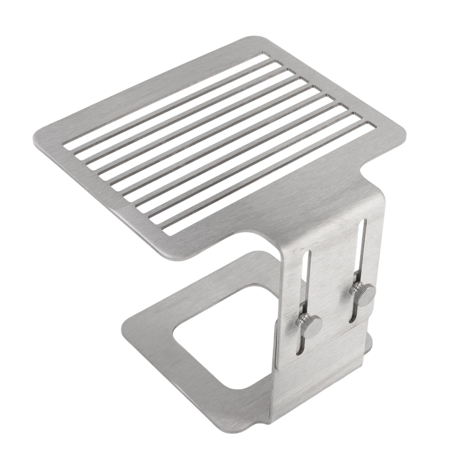 Coffee Machine Scale Rack Stainless Steel Height Adjustable Strong Weighing Rack Silver - Image 4