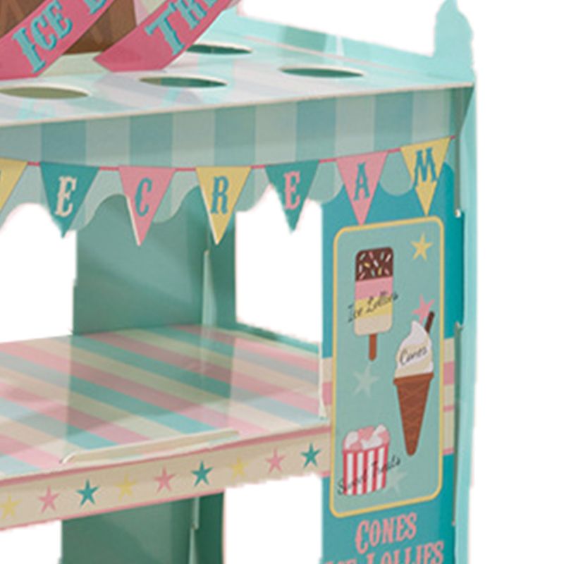Cartoon Car Cake Stand Dessert Table DIY Disposable Paper Wedding Birthday Party Decoration 37x20x34 - Image 3