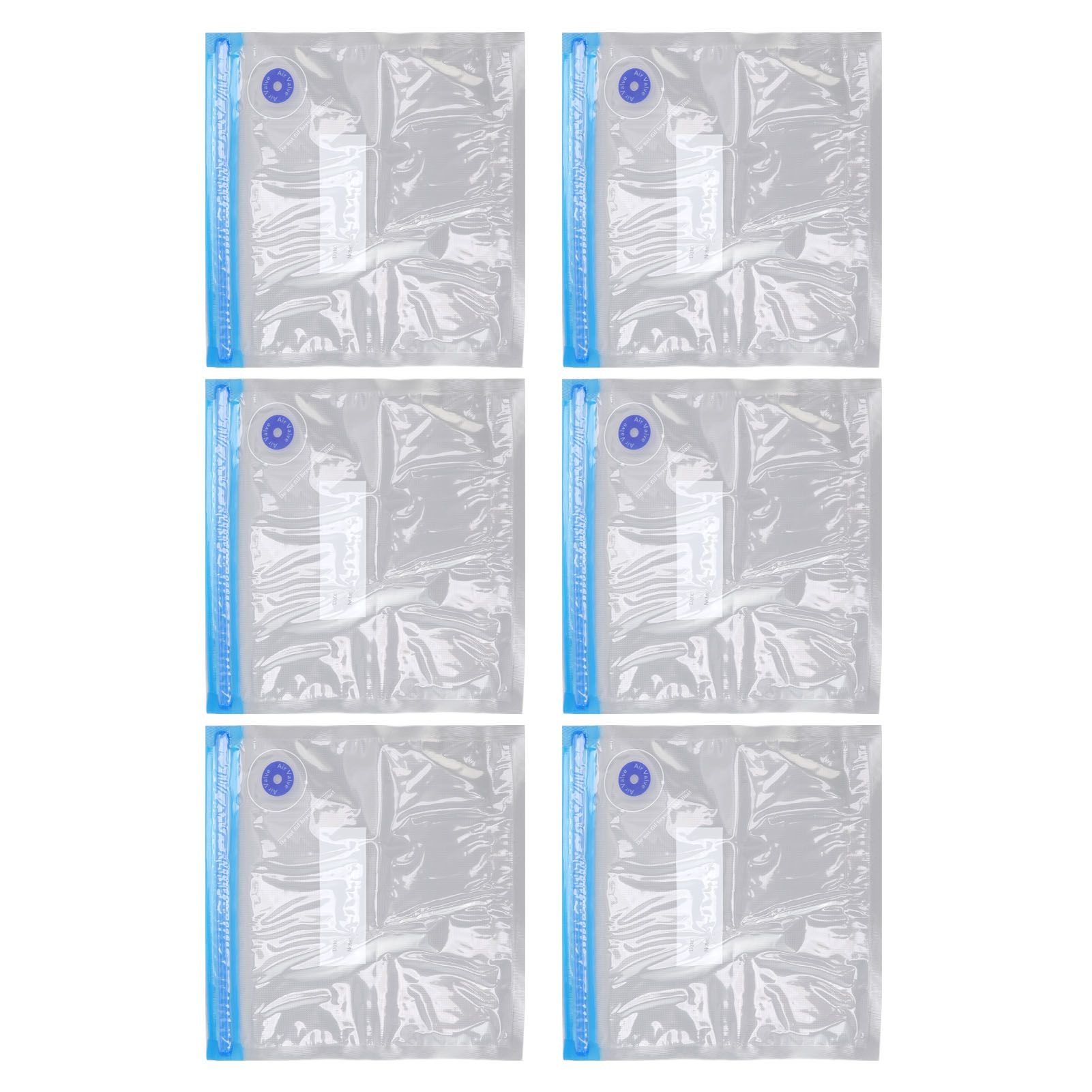 10pcs Food Vacuum Bag 22x21cm Household Thickened Transparent Food Grade Vacuum Sealer Bag for Kitchen - Image 3