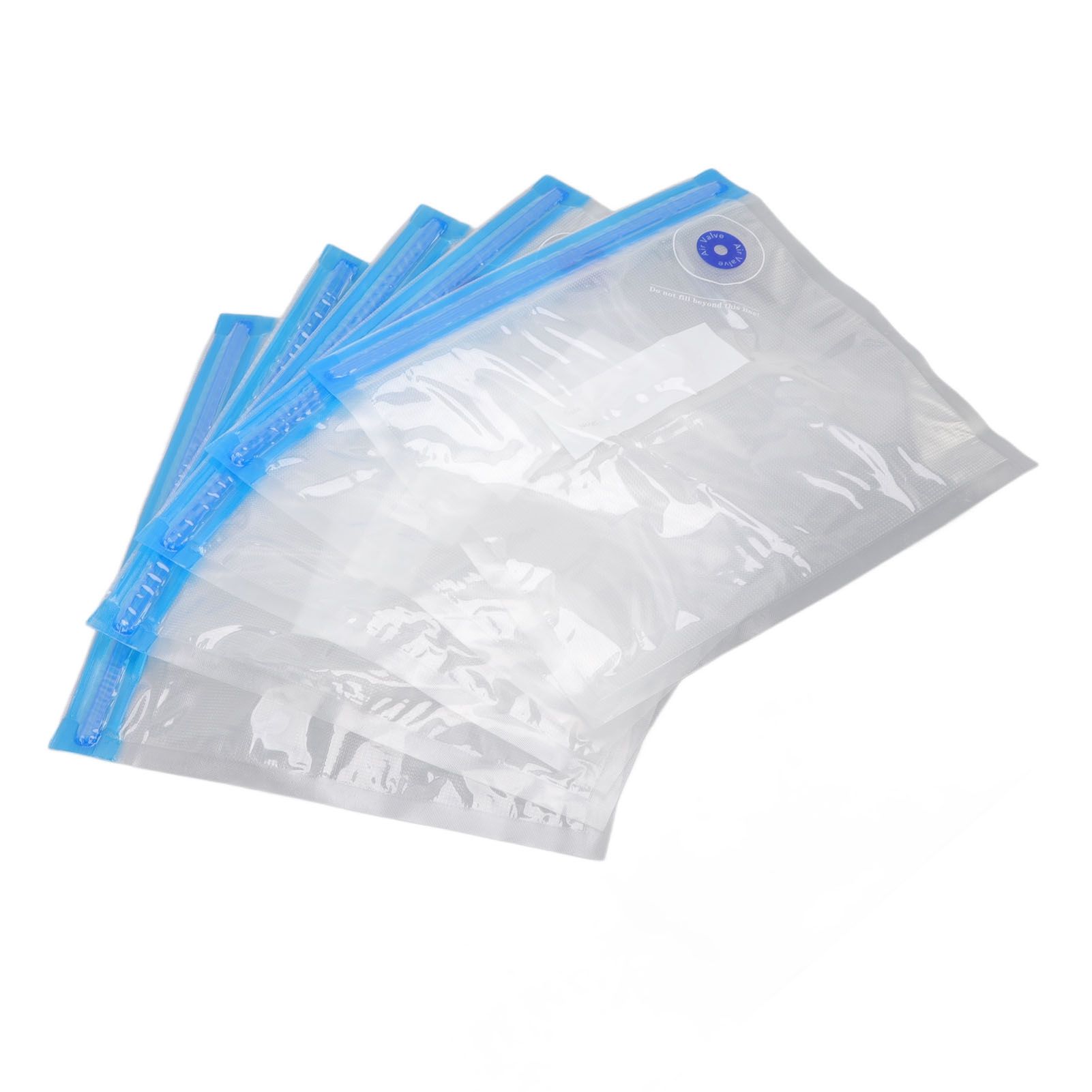 10pcs Food Vacuum Bag 22x21cm Household Thickened Transparent Food Grade Vacuum Sealer Bag for Kitchen - Image 8