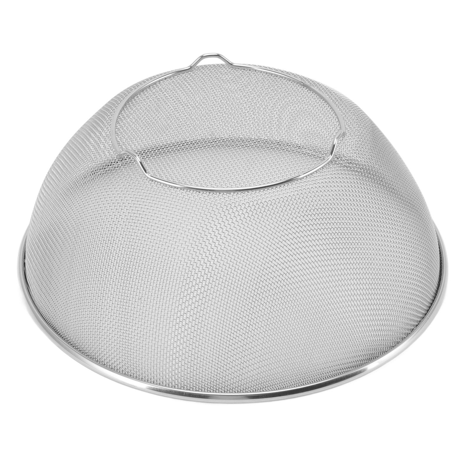 Stainless Steel Strainer Colander Fast Drainage 24CM Diameter Safe Food Grade Material Salad Bowl for Home Kitchen Mesh Screen - Image 7