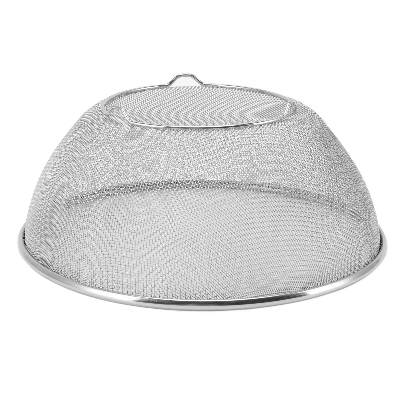 Stainless Steel Strainer Colander Fast Drainage 24CM Diameter Safe Food Grade Material Salad Bowl for Home Kitchen Mesh Screen - Image 8