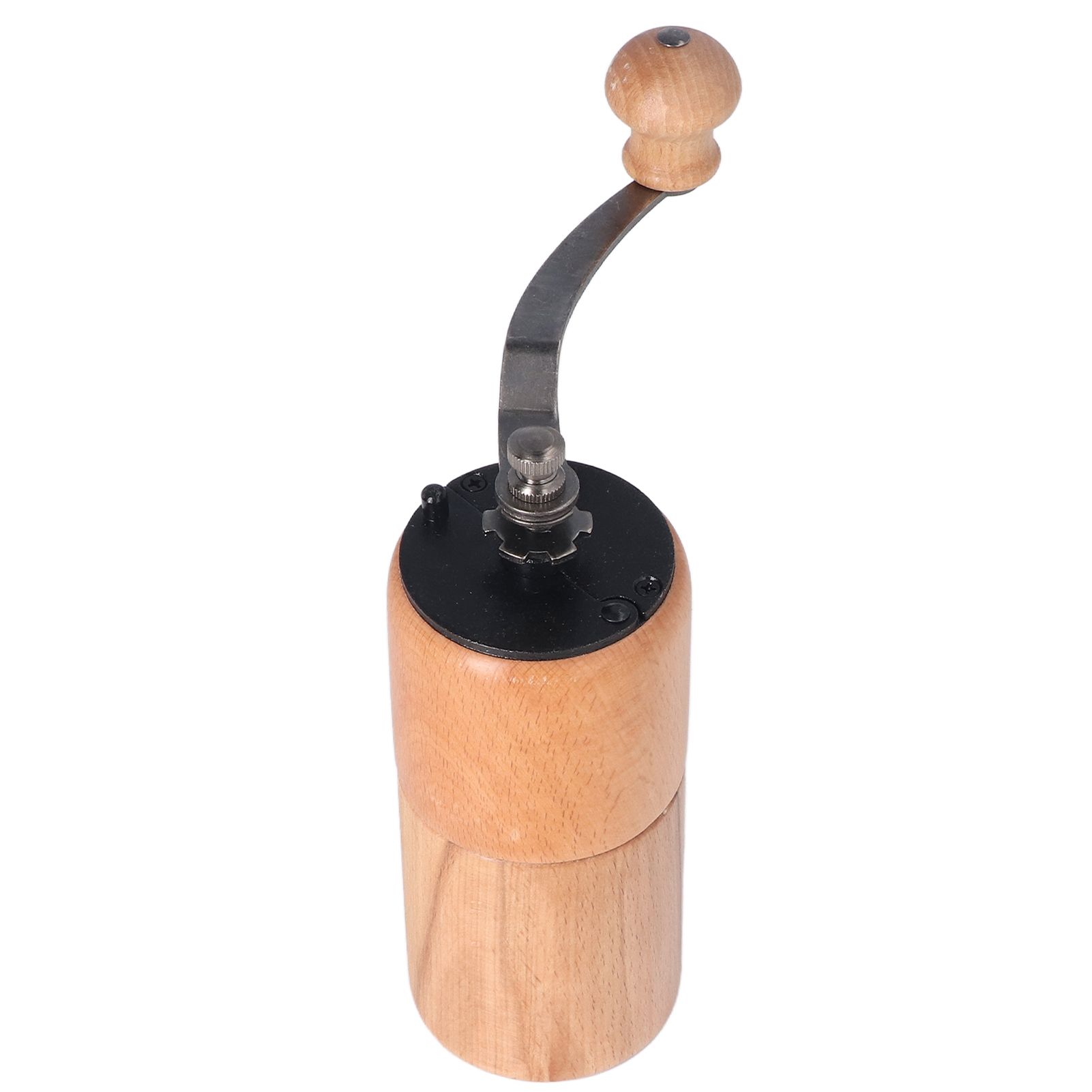 Manual Coffee Grinder Adjustable Coarseness Quiet Portable Wooden Hand Crank Coffee Mill for Home Cafe L - Image 7