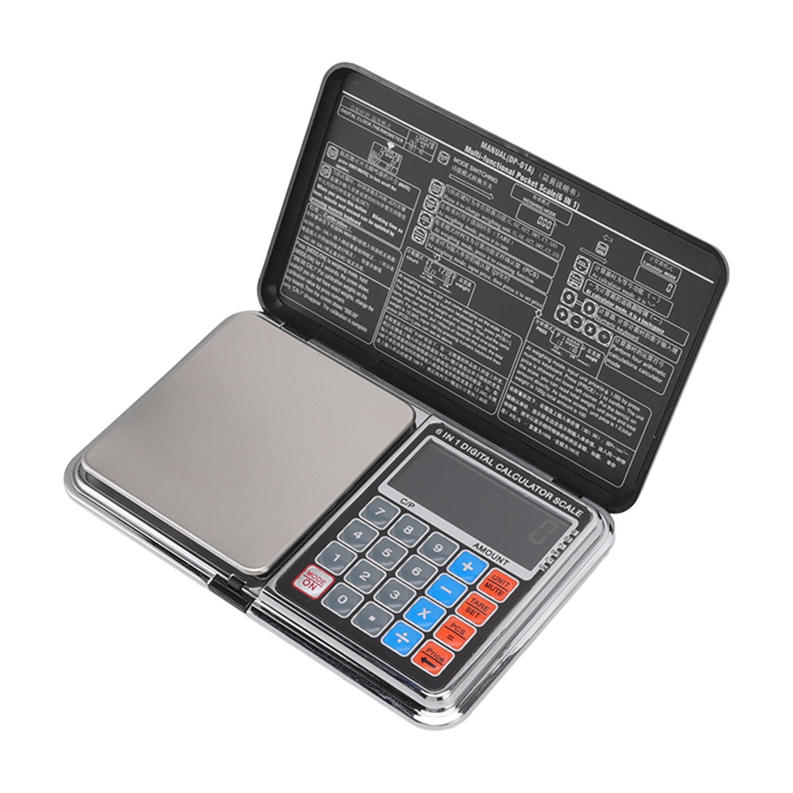 0.01/100G Digital Calculator Scale Kitchen Scale Baking Food Precise Scale with White Light Backlit Screen - Image 3