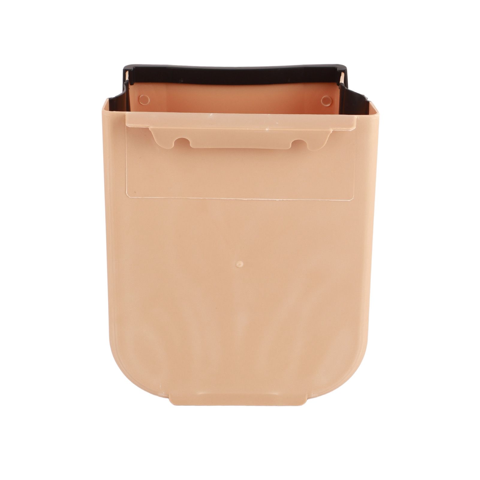 Collapsible Hanging Kitchen Waste Bin 9L Plastic Kitchen Folding Trash Can with Fixing Bracket for Bedroom Office Coffee - Image 5
