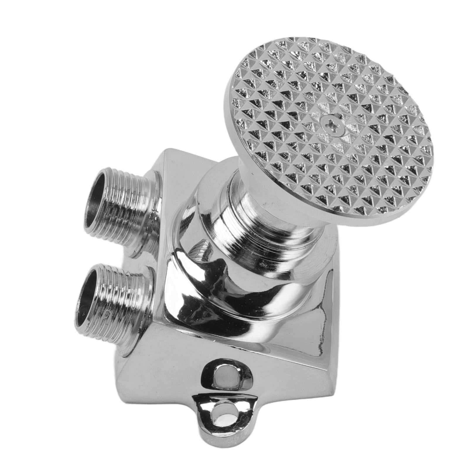 Floor Mount Pedal Valve Stainless Steel Water Saving Foot Pedal Water Tap Control Switch Valve for Public Places Double Outlet - Image 4