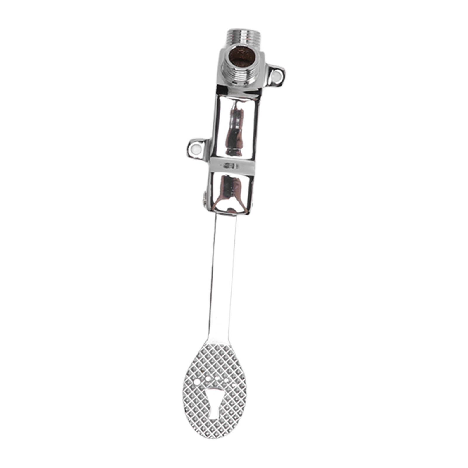 Faucet Foot Pedal Valve Silver Stainless Steel Water Saving Floor Pedal Control Switch for Public Place - Image 7