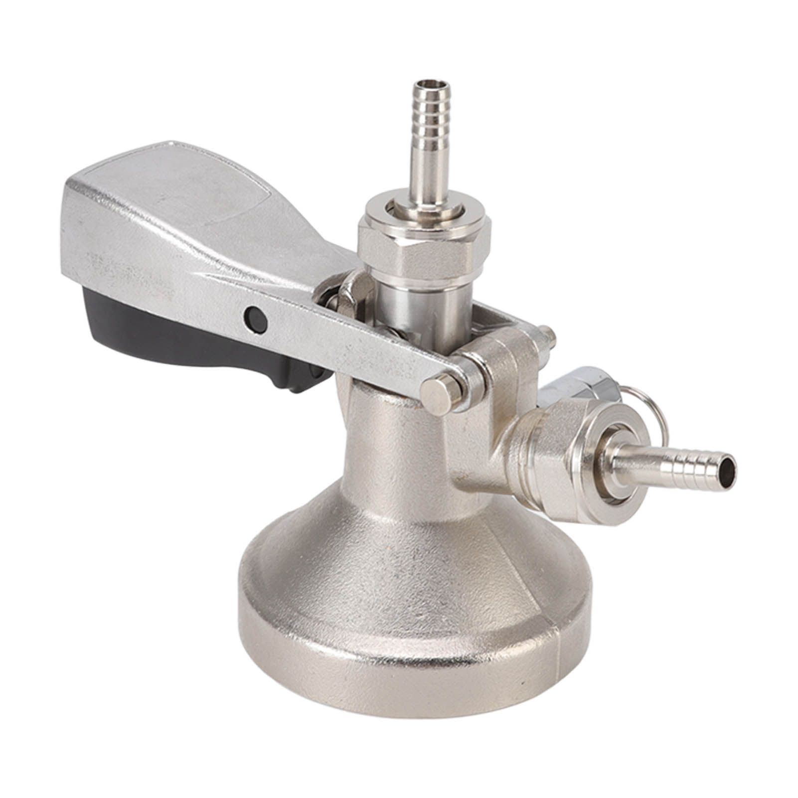 G Type Beer Keg Coupler Stainless Steel Probe Brass Body Triangular Beer Dispenser Accessory for Bar Party - Image 3