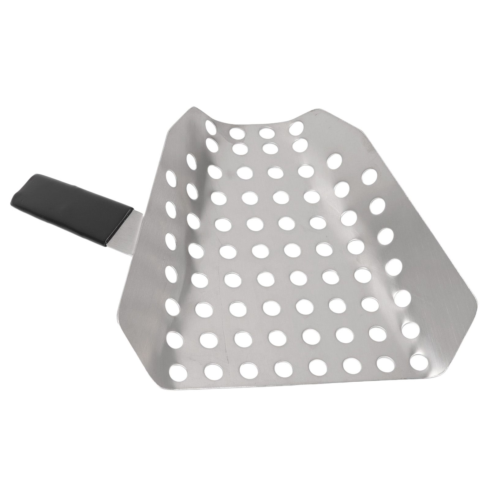 Popcorn Scoop Ergonomic Single Handle Stainless Steel Fries Scooper with Holes for Movie Theater Shop - Image 7