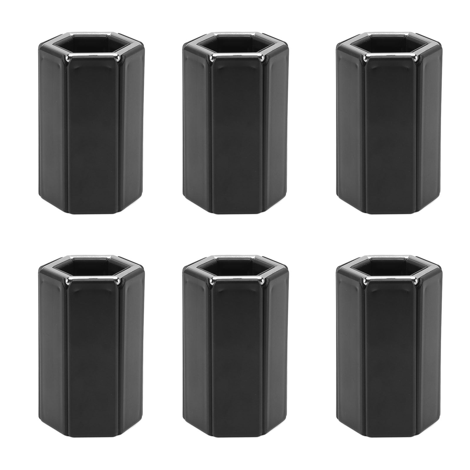 6PCS Hot Pot Heat Insulation Pad Foldable ABS Hollow Design Hot Dishes Holder for Kitchen Home - Image 2