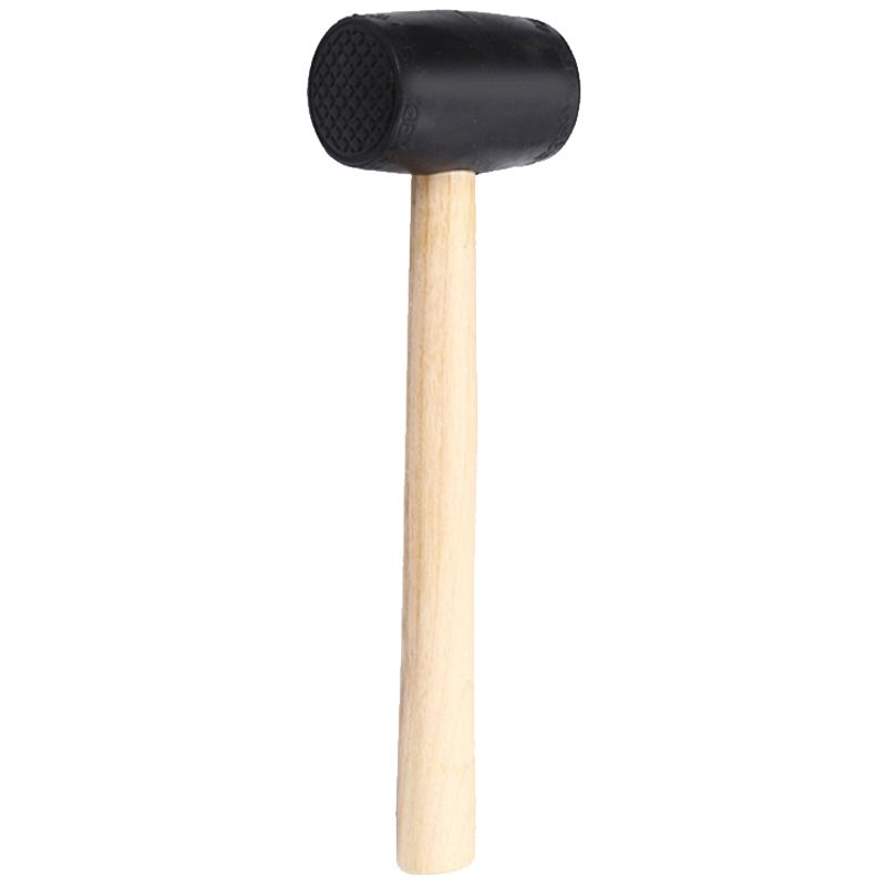 Coconut Opening Tool Opener Tool Safe Easy to Open Young Coconuts for Home Hotel Rubber Head Hammer 275x75mm - Image 1