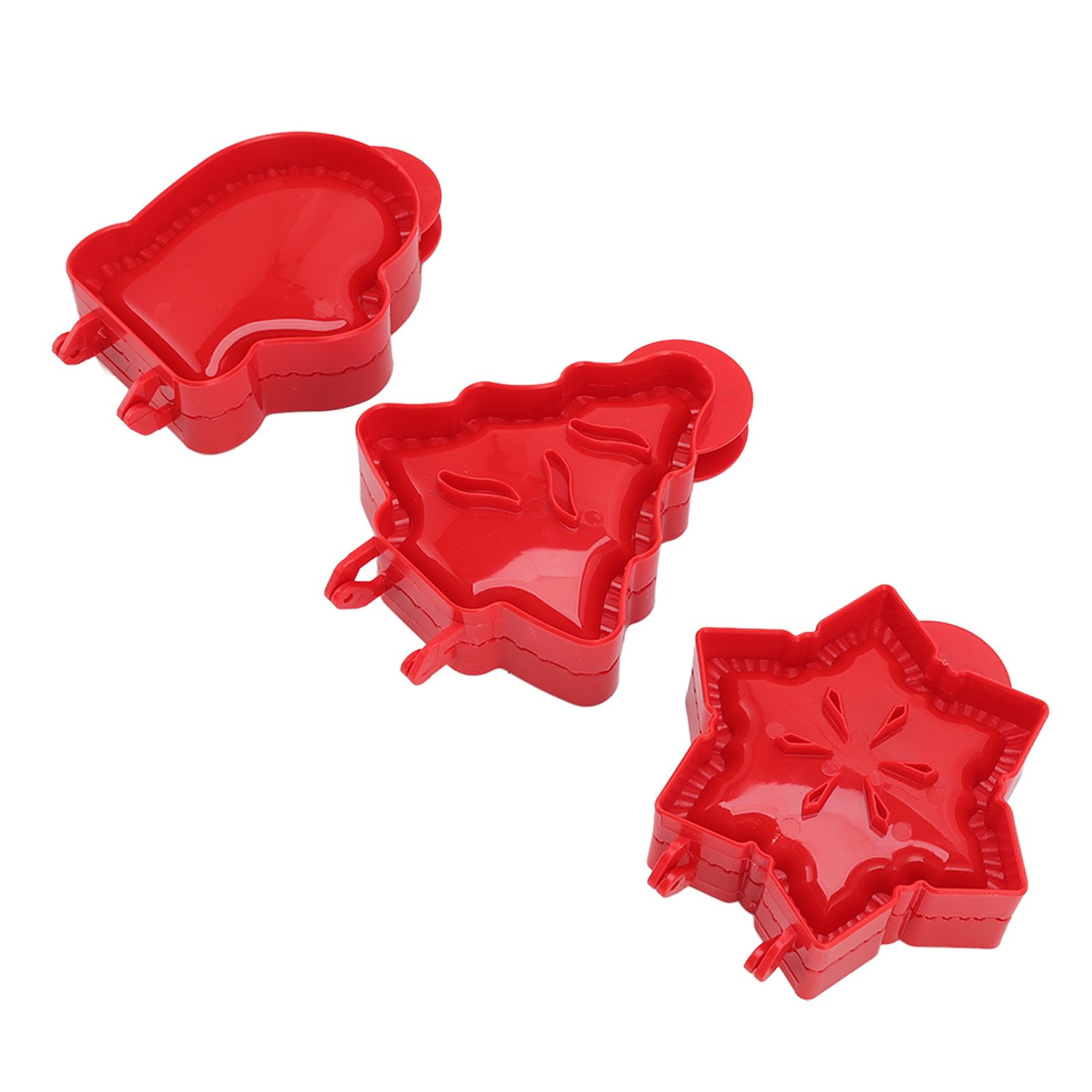 3 Pcs Pocket Pie Molds Christmas Tree Star Glove Shape Dough Presser Mini Hand Pie Mold Set Pie Maker for Christmas Baking - Image 6