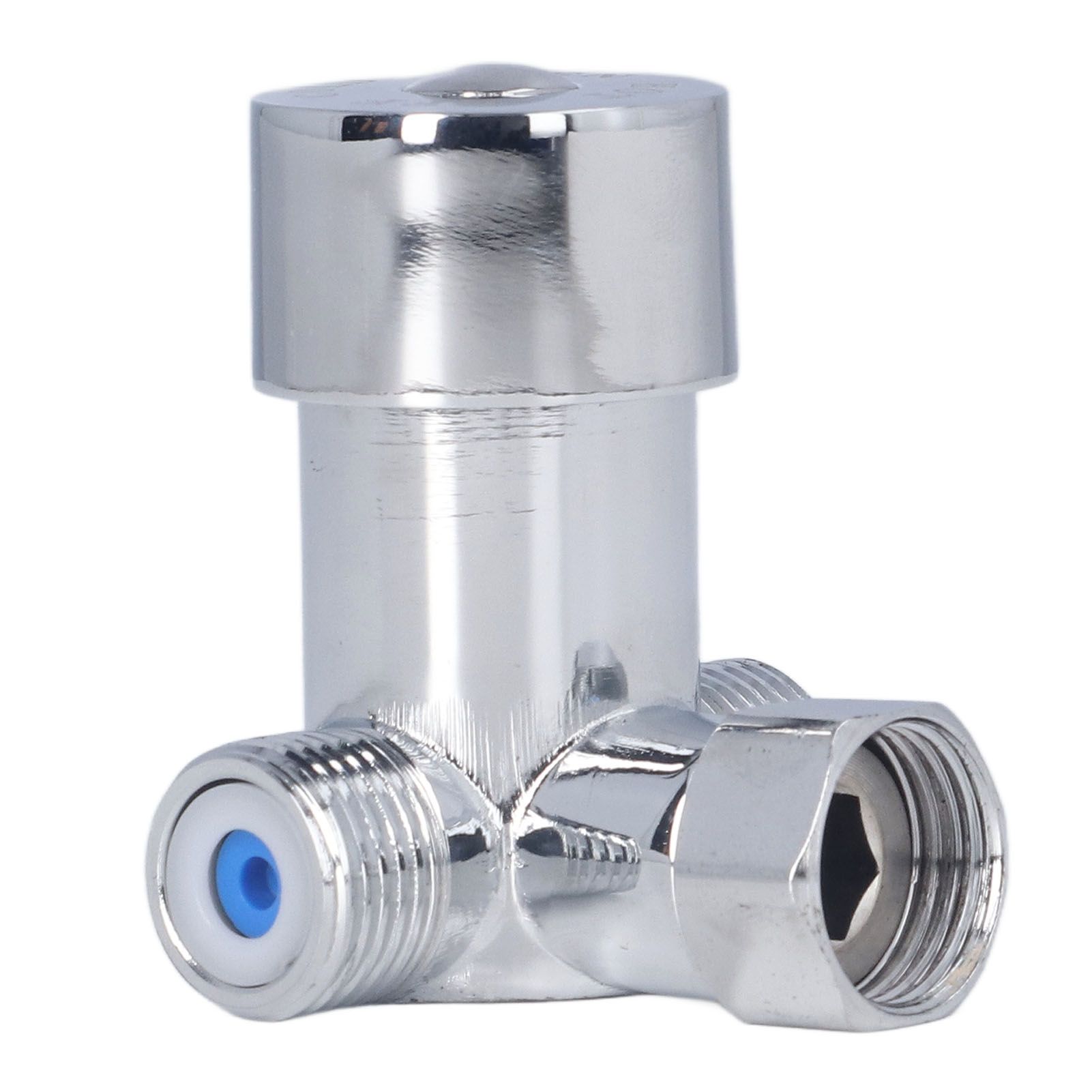 G1/2 Thread Thermostatic Mixer Valve Stainless Steel Hot Cold Water Mixing Tempered Valve with Dual Hoses for Pedal Control Tap - Image 8