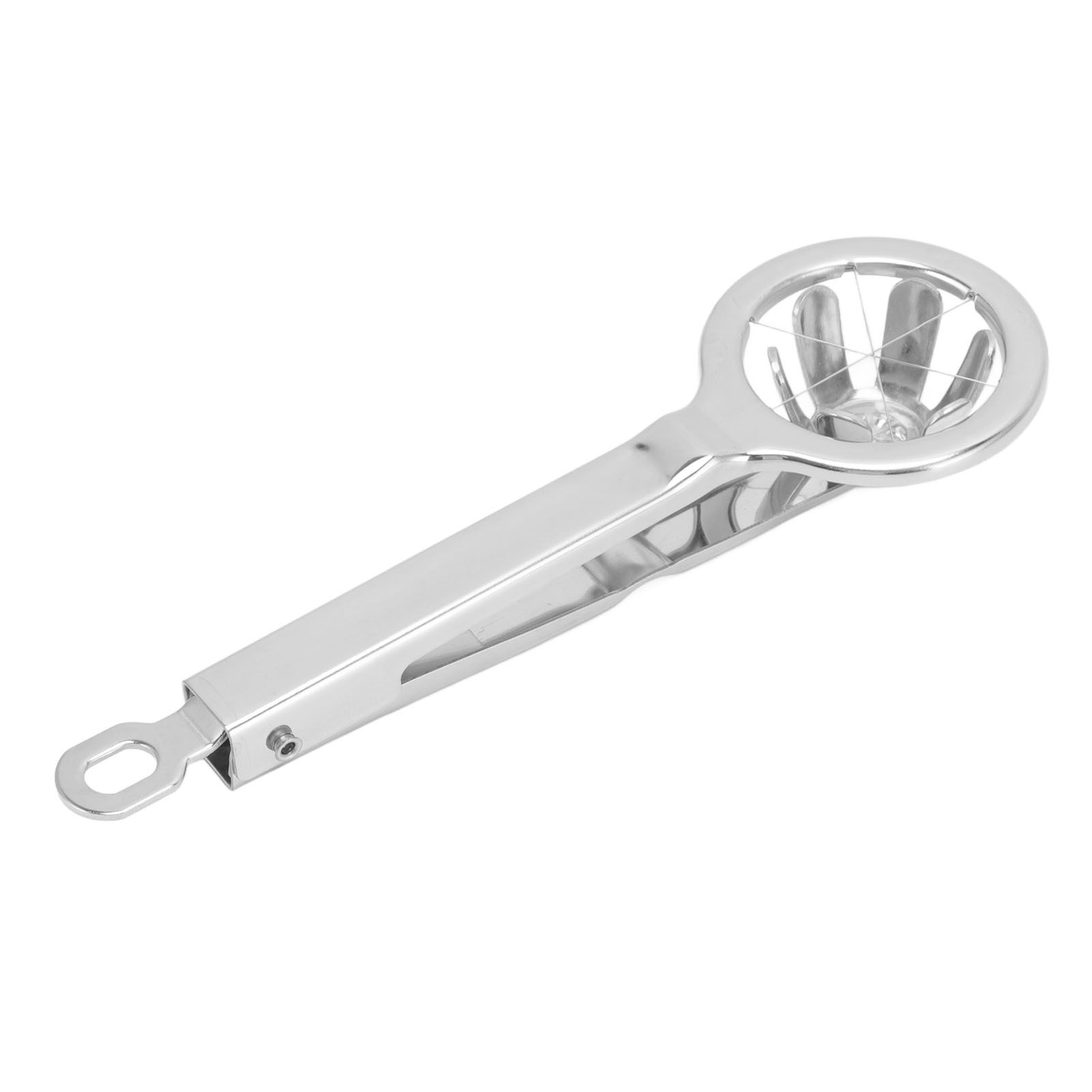 Egg Cutter 304 Stainless Steel Rust Proof Labor Saving Multi Functional Egg Splitter for Kitchen Restaurant - Image 1