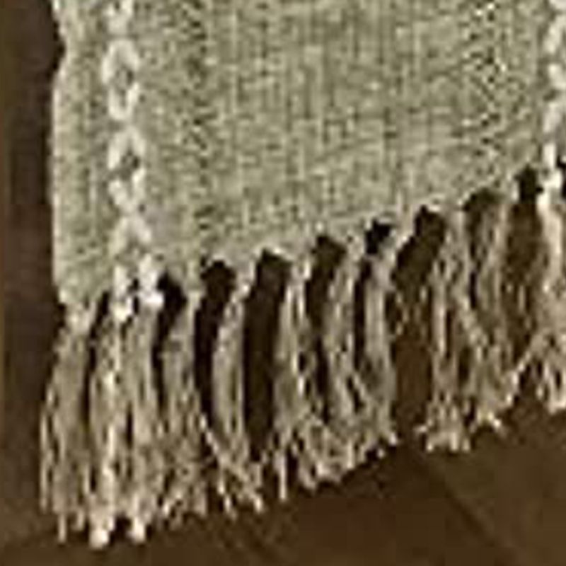 Retro Table Runner Elegant Hand Woven Cotton Linen Dining Table Runner with Tassels for Wedding Home Cross Green - Image 5