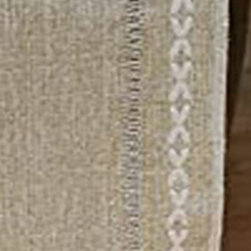 Retro Table Runner Elegant Hand Woven Cotton Linen Dining Table Runner with Tassels for Wedding Home Cross Yellow - Image 2
