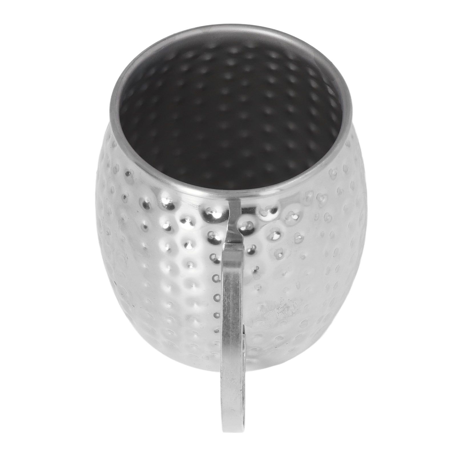 Moscow Mule Mug Exquisite 304 Stainless Steel 500ml Large Capacity Cocktail Mug for Bars Hotels Restaurants Silver - Image 7